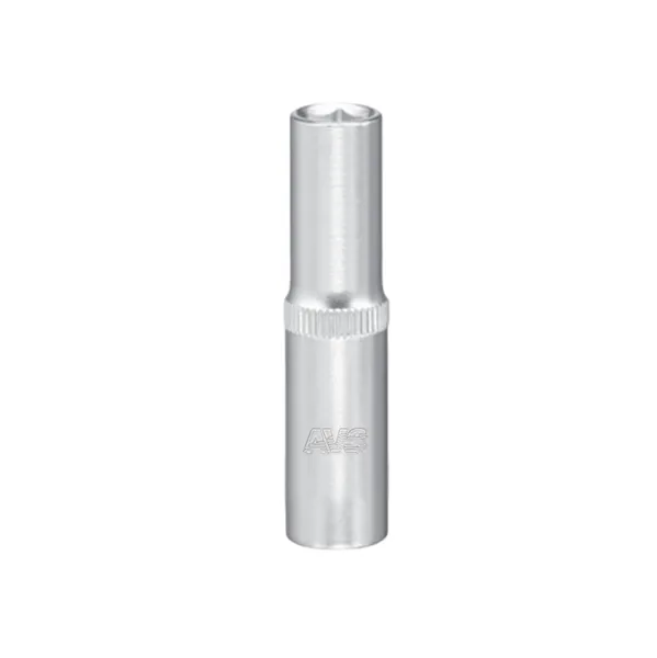 Головка торцевая глубокая 6-гранная 1/4''DR (6 мм) AVS H11406