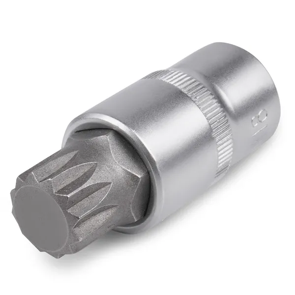 Головка со вставкой 1/2" SPLINE (M18, L=55 мм) AVS BS12M18