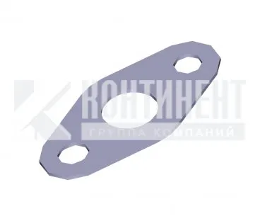 Прокладка трубки слива масла с турбокомпрессора дв. ЯМЗ 534 Евро-5 ГАЗ Оригинал