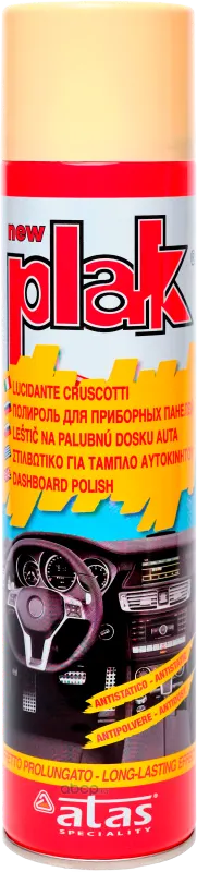 Полироль пластика "PLAK" (ваниль) 400мл
