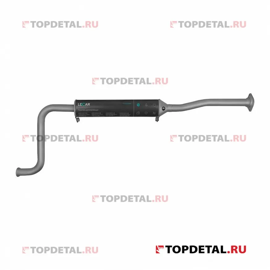 Резонатор ВАЗ 2110, 2111, 2112 (дв=1.6L Евро-2) до 2007 г.в