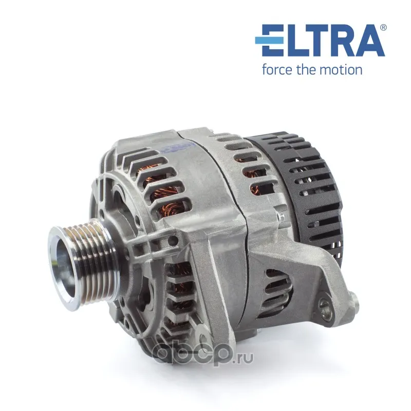 Генератор ГАЗ, УАЗ дв. 4216, Evotech 2.7 (14В/120А) поликлиновый шкив