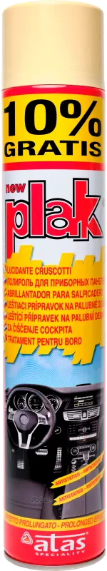 Полироль пластика "PLAK" (ваниль) 750мл