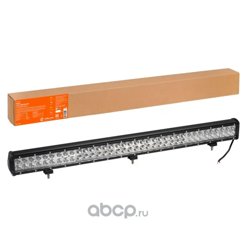 Фара светодиодная (балка) двухрядная, 72 LED 216W, (845х78х65) 12/24V комбинир. свет