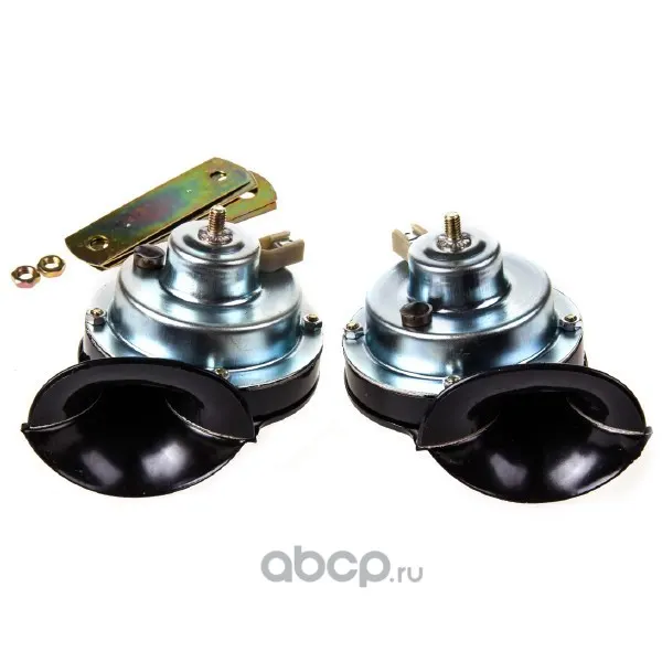 Сигнал звуковой УЛИТКА FOR LADA 009 d=87мм 12V 105dB 1-контактный 8,5А к-т 2шт