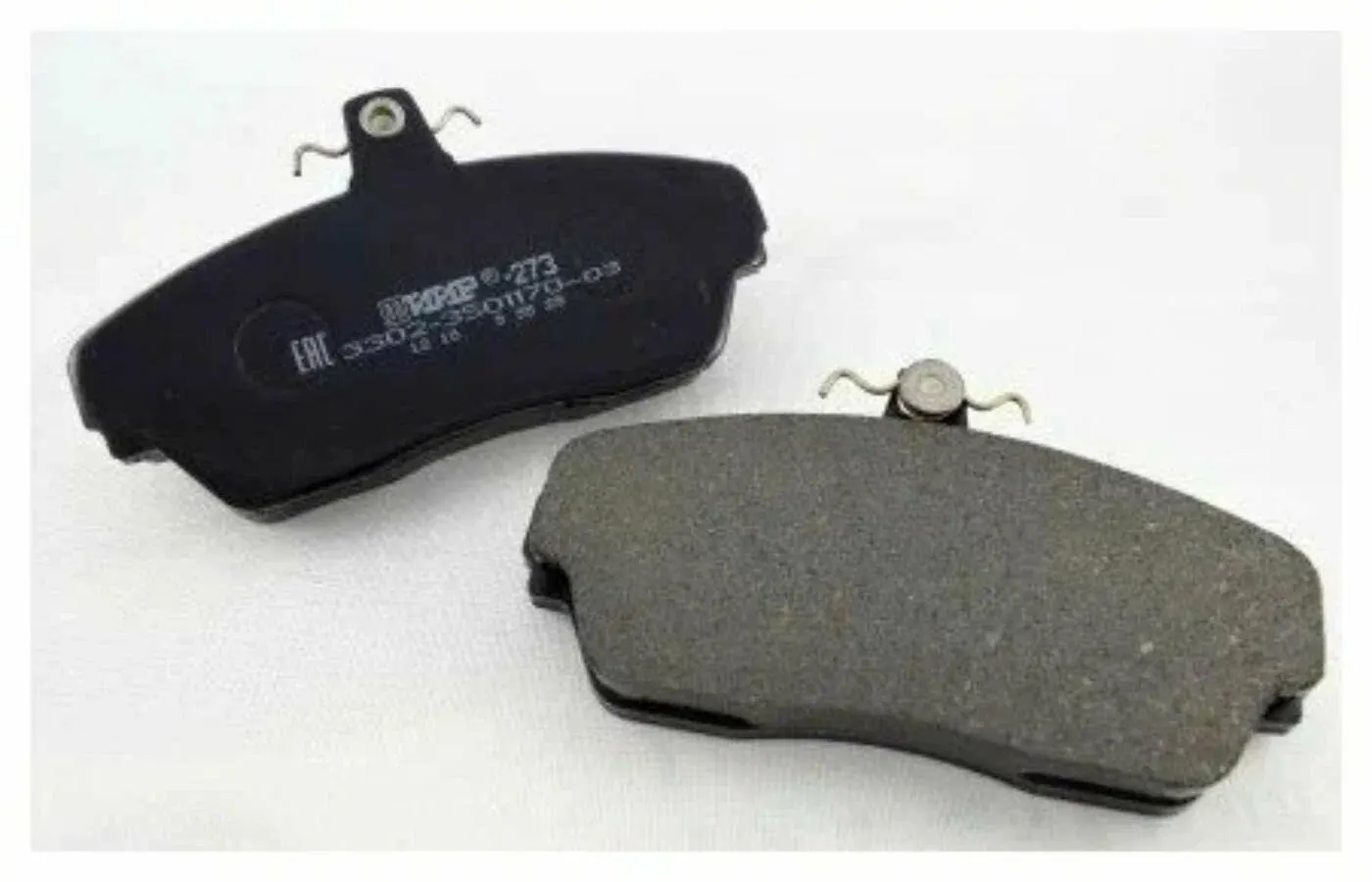 Колодка тормоза переднего Г-3302, 3110 б/асб. (к-т 4 шт) серия "Эконом" (ТИИР 273)