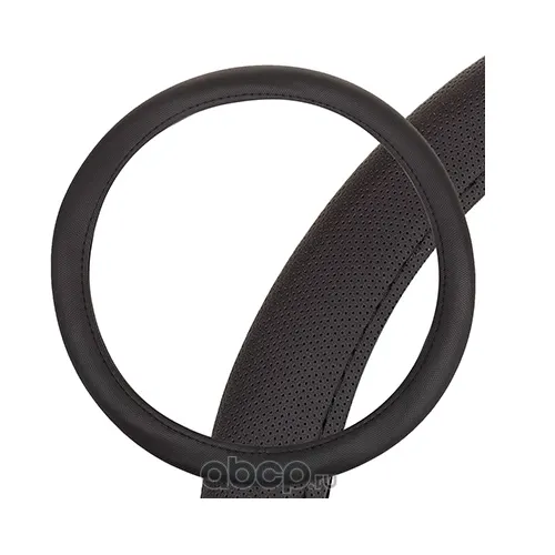 Оплетка M экокожа, Черная, Top-9
