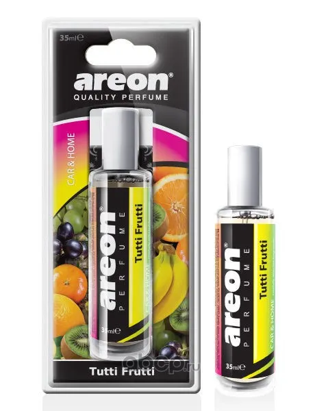 Ароматизатор воздуха спрей AREON "PERFUME" NEW 35 ml (Tutti Frutti)