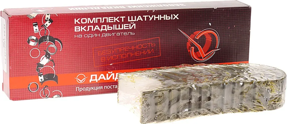 Вкладыши шатунные ГАЗ-52 1,00 "Дайдо"