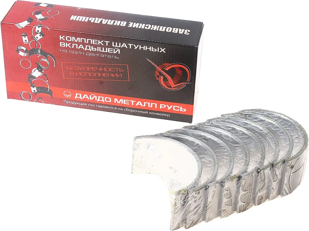 Вкладыши шатунные ММЗ-240,245 (дизель) 0,25 "Дайдо"