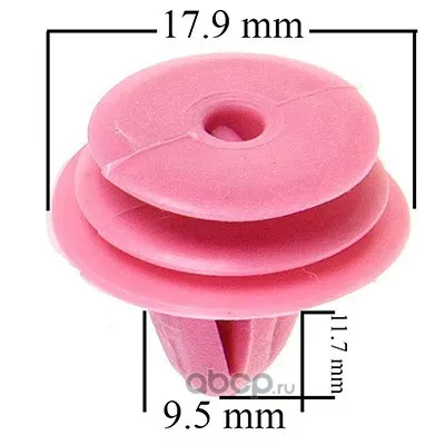 Клипса TOYOTA MR2/ORIGIN 212 для обшивки салона (цена за 1шт, кратно 25шт) (KJ-304)