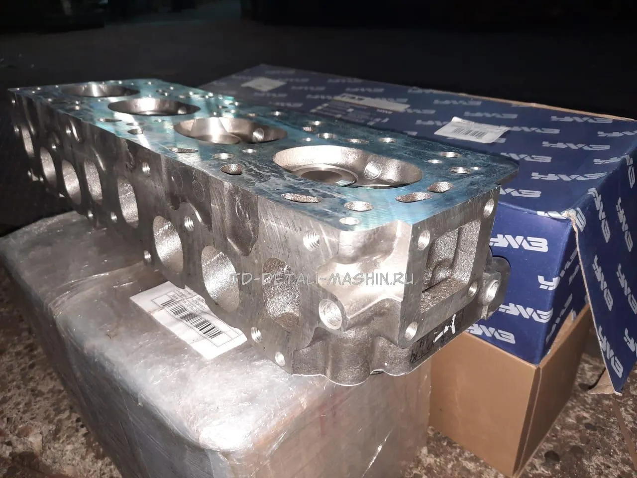 Головка блока цилиндров УМЗ-А305 EvoTech с чугунным блоком под ГБО ГАЗ Оригинал