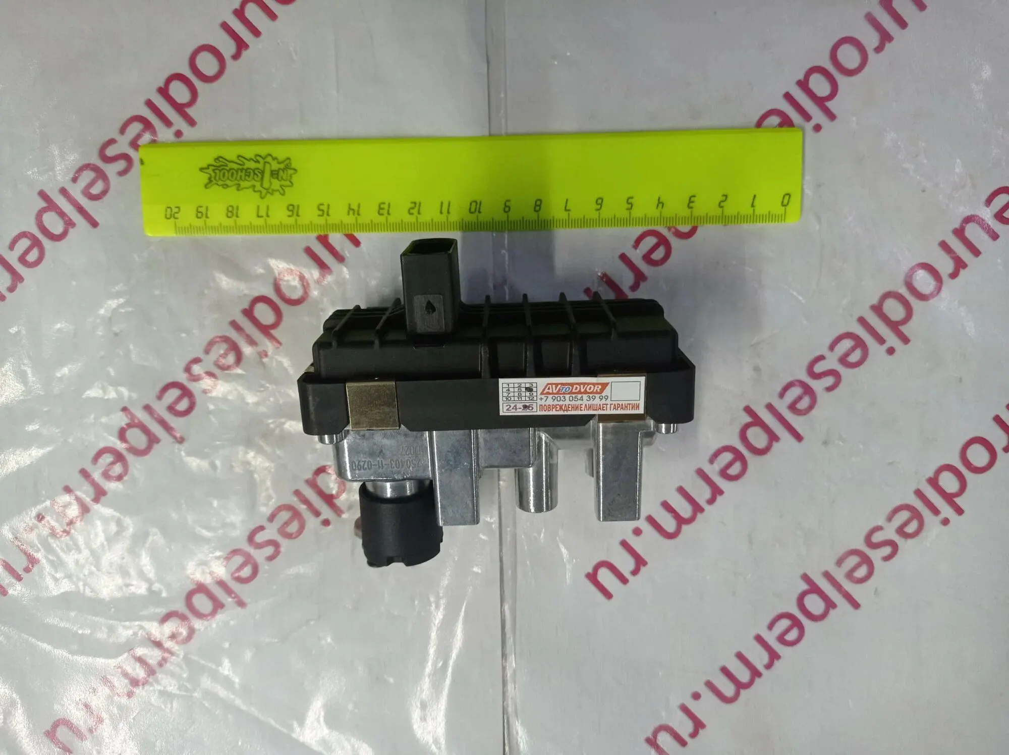 Актуатор турбокомпрессора Cummins 2.8 Евро-5 6NW010099-21/59001107312/D027
