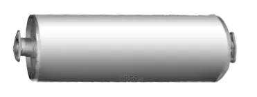 Глушитель УАЗ 3151, 31604 Евро-0 (2 фланца)