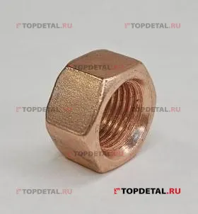 Гайка М10х1 коллектора кл.14 (медное покрытие) (1уп-20шт); РЗИ