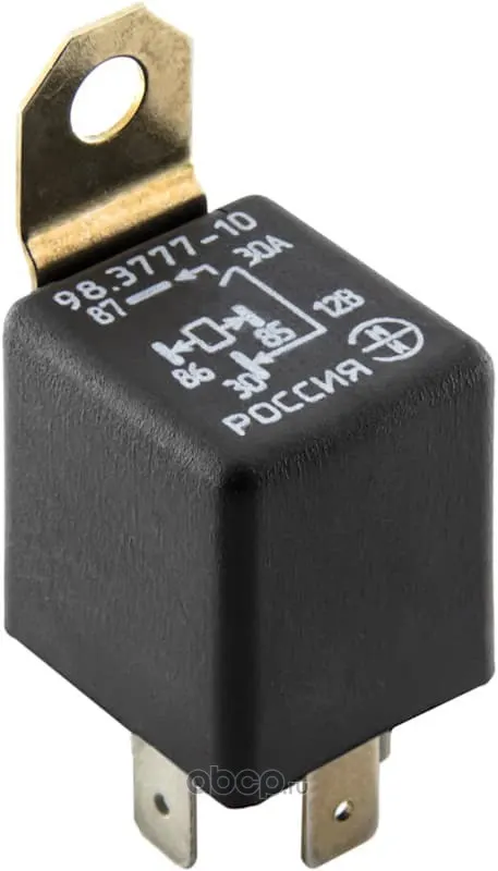ЭМИ 98377710 Реле переключающ. 4-х контакт. 98.3777-10 12В (ЭМИ)