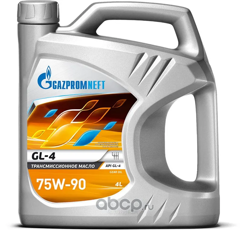 Масло трансмиссионное Gazpromneft GL-4 75W-90 4л, API GL-4