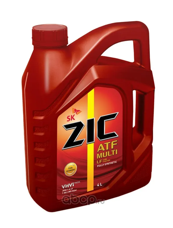 Масло трансмиссионное ZIC ATF Multi LF синт. (4л)