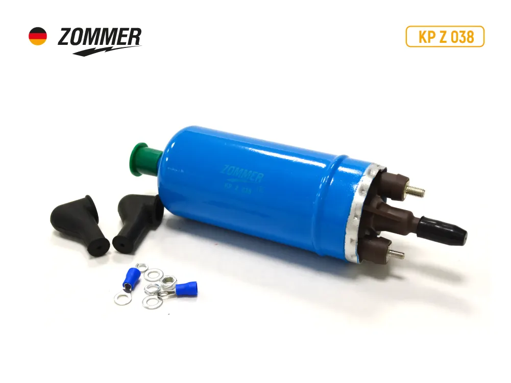 Zommer KPZ038 Бензонасос 3302,3110 дв.406 эл (хомут) аналог 580464038 ZOMMER