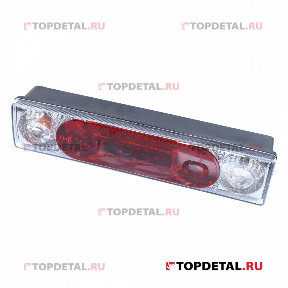 Фонарь задний ГАЗ 3302 (борт) Тюнинг (красно-белый)