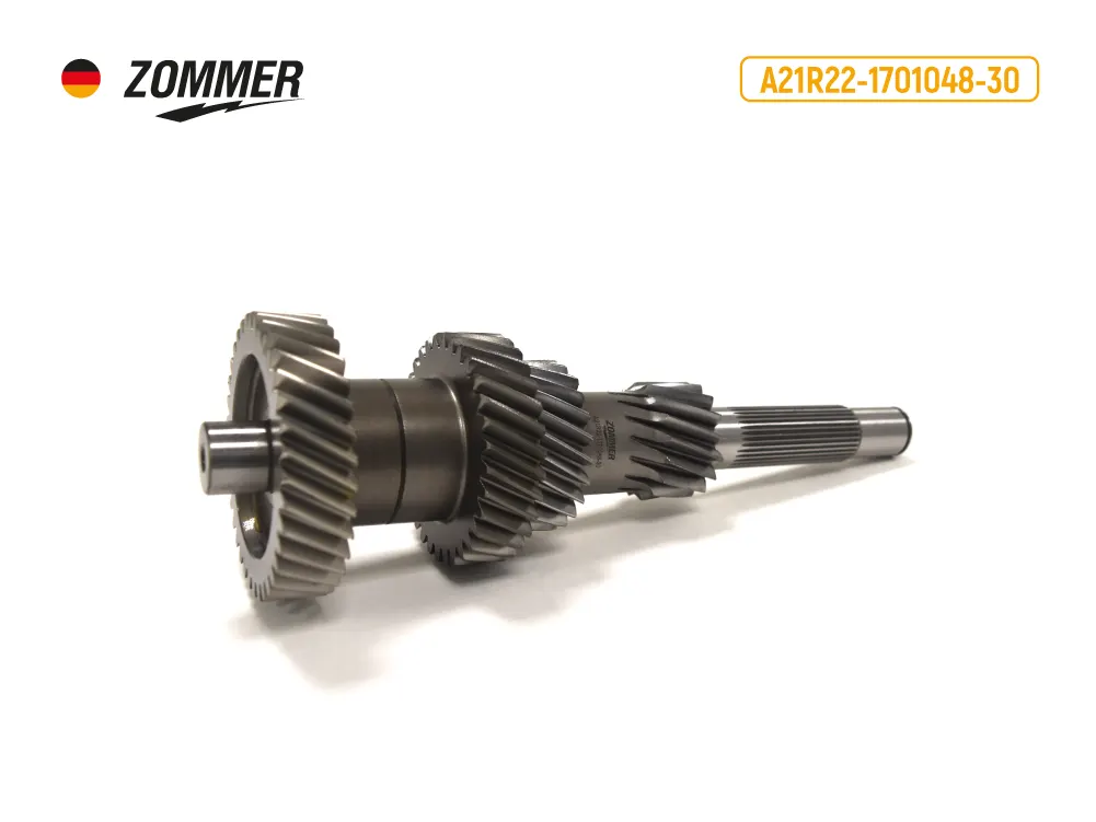 Zommer ZA21R22170104830 Вал промежуточный КПП ГАЗель Next (Z:36) (330 Нм) ZOMMER