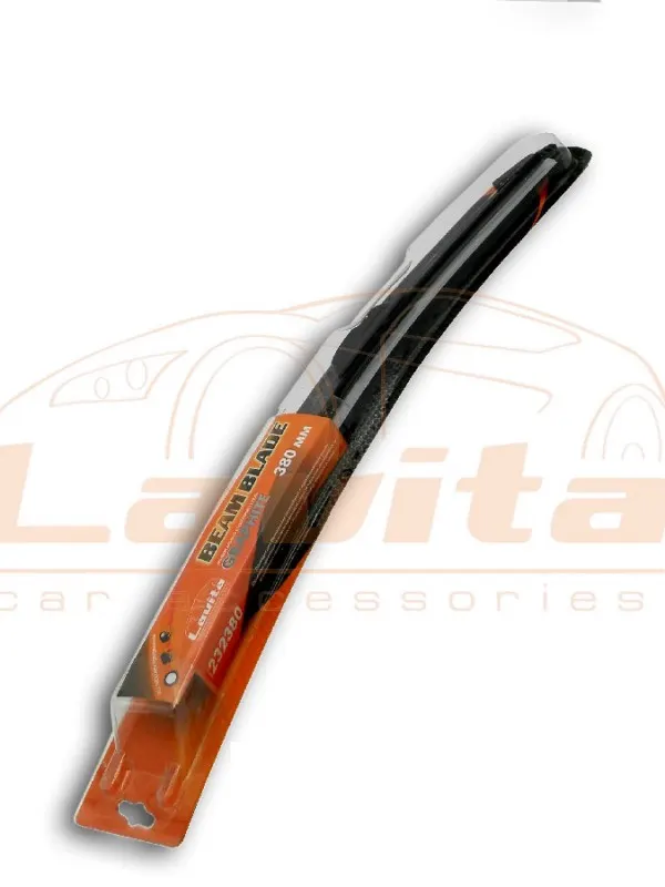 Lavita LA232380 Щетка стеклоочист. бескаркасная 38 см (15") 1 доп. адаптер_ВСЕ МОДЕЛИ 380ММ