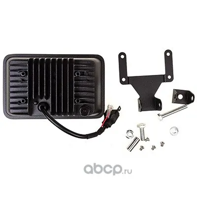 Фара комбинированного света OFF ROAD 165*115мм 12V/24V 126W 6000К 42 диода прямоугольная светодиодна