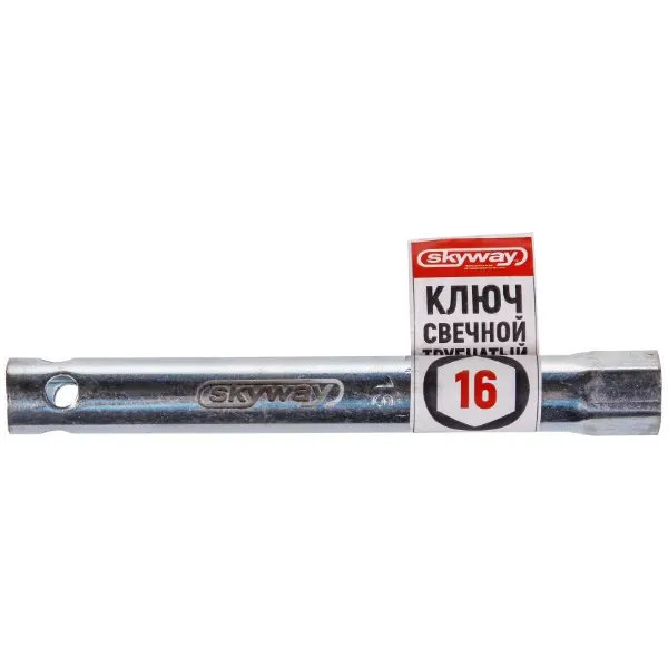Skyway S04301007 Ключ свечной трубчатый 16х160мм SKYWAY