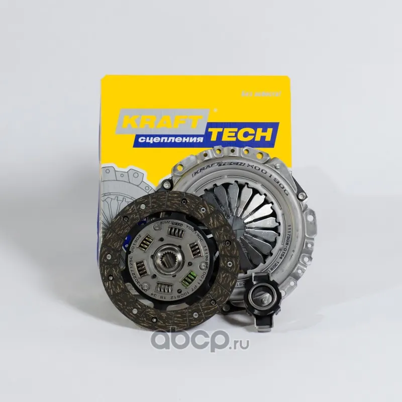Комплект сцепления ВАЗ 2108, 2109 (1.5L) — KRAFTTECH, арт. W00190B