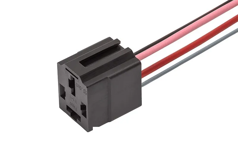 CARGEN AX3407 Разъем (4pin) 4 контакта к реле серии 71.3747 (12В 50А/24В 30А)