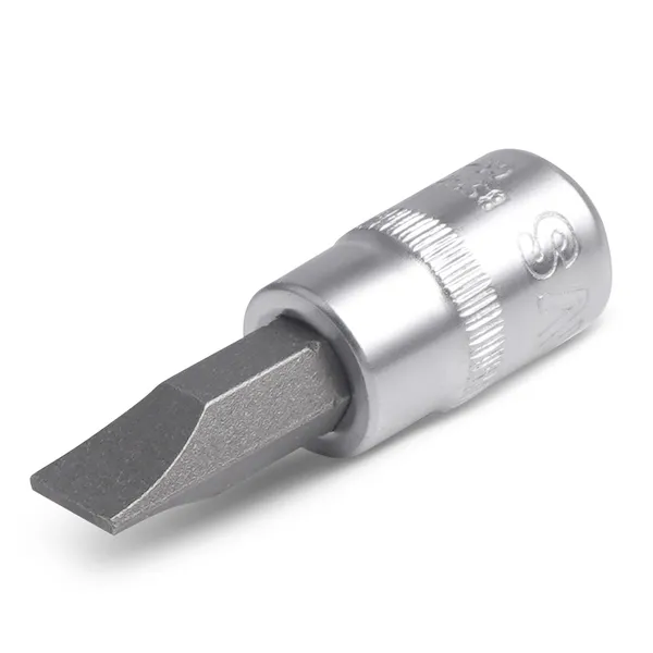 Головка со вставкой 1/4" шлиц (SL7, L=38мм) AVS BS14FD7