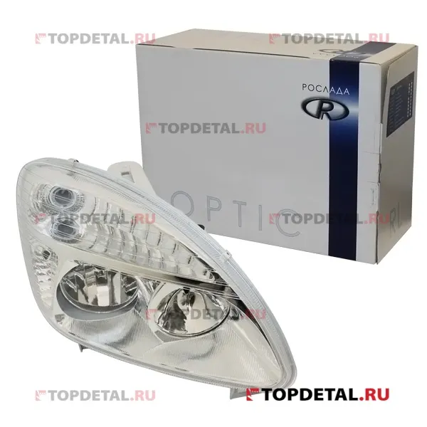 Фара ГАЗ 3302, 2217 и модиф. (рестайлинг) правая пластик