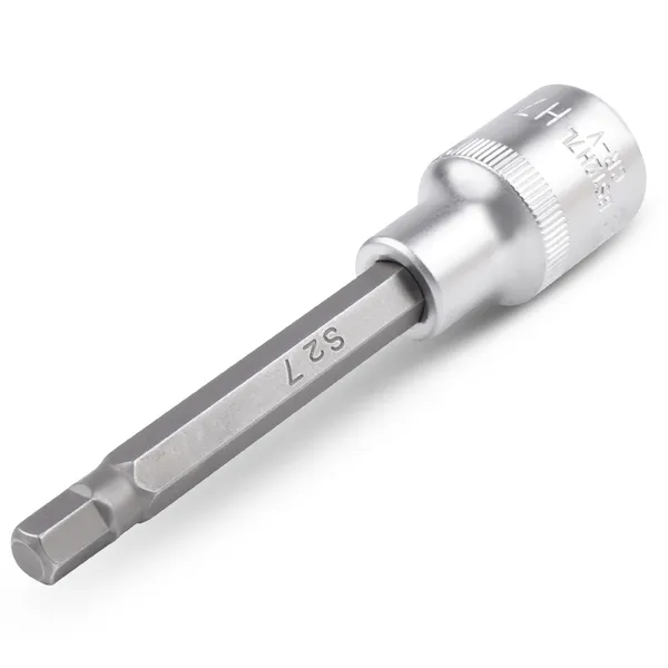 Головка со вставкой 1/2" шестигранной (7 мм, L=100 мм) AVS BS12H7L