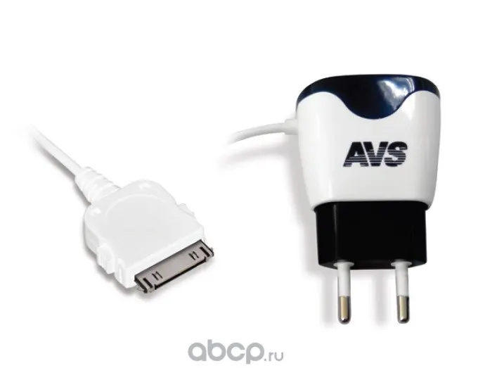 Зарядное устройство сетевое AVS для iphone 4 TIP-411***