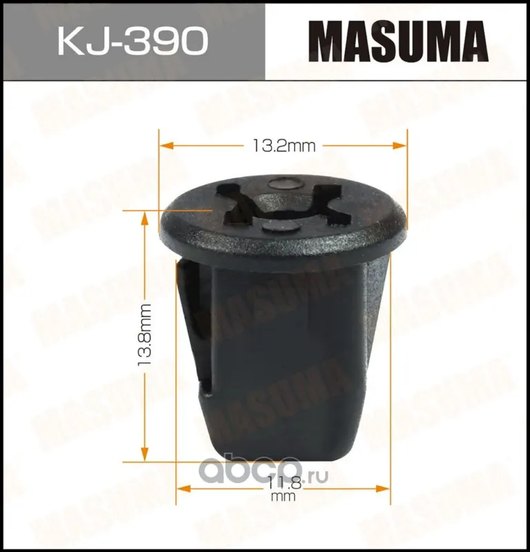 Клипса крепежная — MASUMA, арт. KJ390