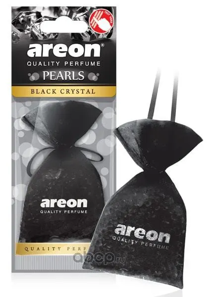 Ароматизатор воздуха подвесной мешочек AREON "PEARLS" Black Crystal