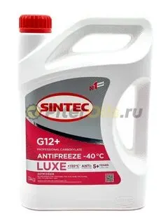 Антифриз Sintec LUX G-12 (красный) 3кг