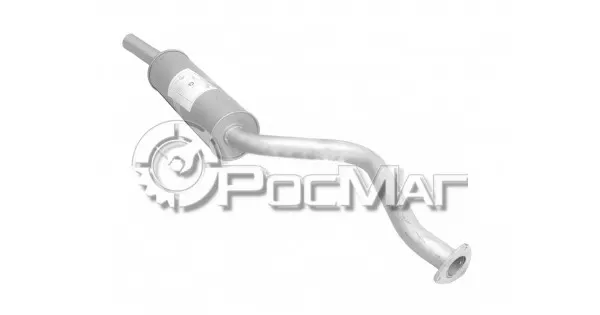 Резонатор УАЗ-330395 грузовик короткая база, ЗМЗ-409 Евро-3 G-part
