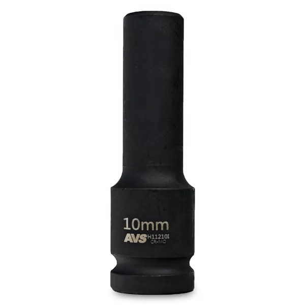 Головка торцевая ударная глубокая 6-гранная 1/2''DR (10 мм) AVS H11210I