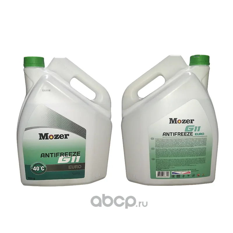 Антифриз G11 -40 (10 кг) зеленый — MOZER, арт. 4606499