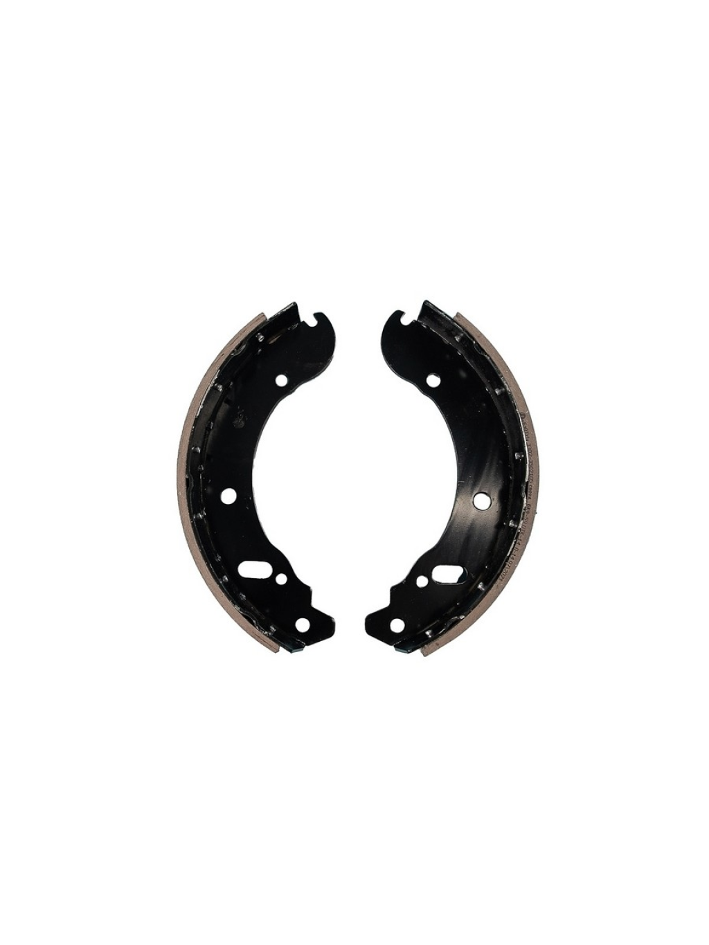Колодка тормозная ГАЗ 3302, 2217 и модиф. задняя (к-т 2 шт.) — MetalPart, арт. MP-3302-3502090