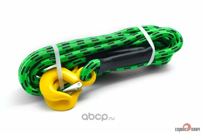 Трос буксировочный 6т (альпинистский шнур, СУПЕР УСИЛЕННЫЙ) (пакет)