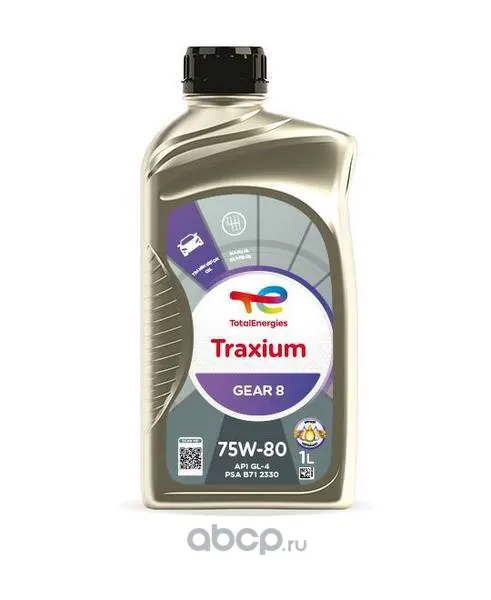 Масло трансмиссионное TOTAL 75W80 GL-4+ синт. (1л)