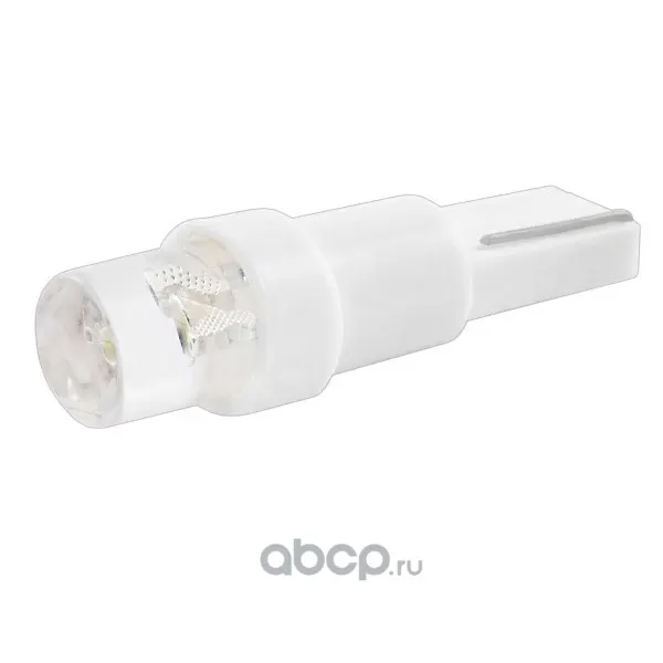 Лампа диод T5 (W1,2W) 12V 1 LED диод 1-конт Белая Панель (цена за 1шт, кратно 10шт)