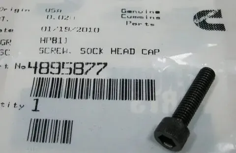 Cummins 4895877F Болт крепления распредвала ГАЗель дв. Cummins ISF 2.8L оригинал