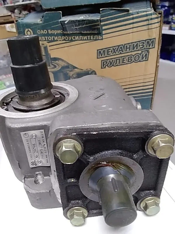 Механизм рулевого управления ГАЗ 3302 и модиф. (алюм. картер)