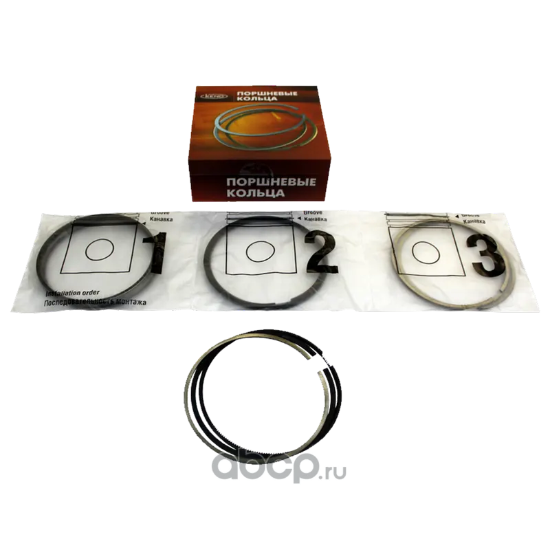 Кольца поршневые мот. к-т 96,5 mm дв. УМЗ-А274, А275 Evotech 2.7