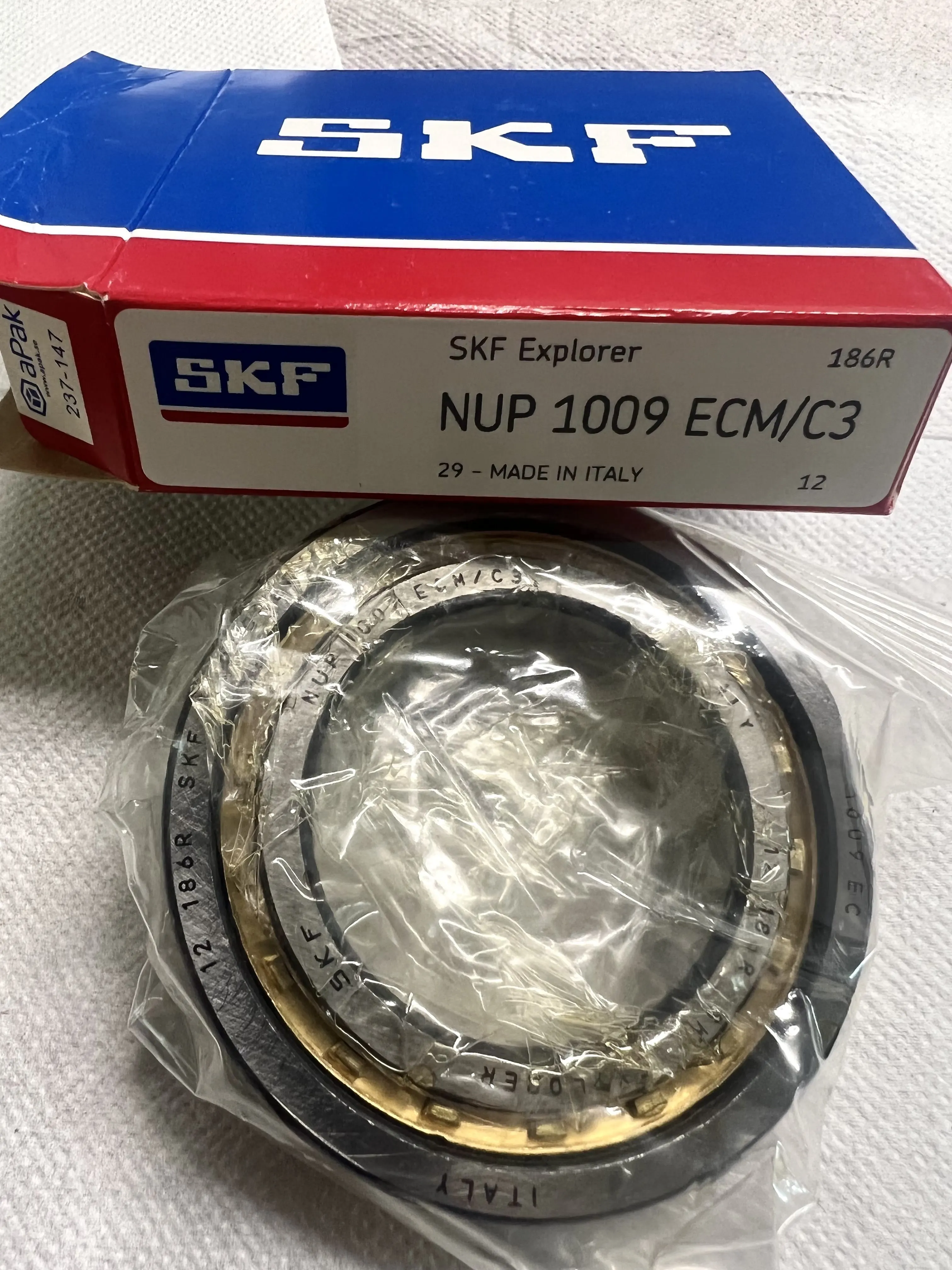 Подшипник NUP 1009 ECM втор. вала для а/м ГАЗель NEXT