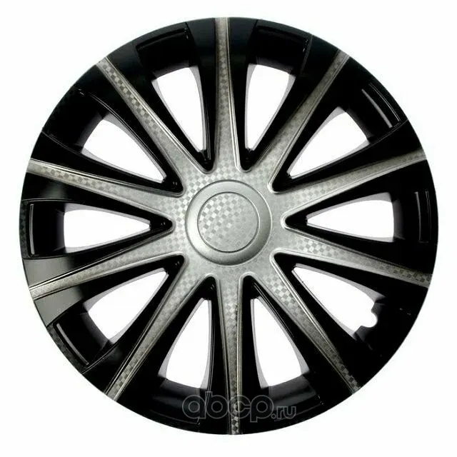 Колпак декоративный "Наскар" Super Silver (пруж.) R-15 /5/