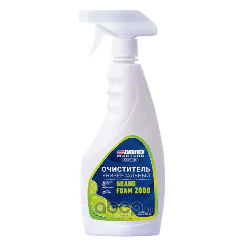 Очиститель универсальный 500 мл GRAND FOAM 2000 ABRO MASTERS